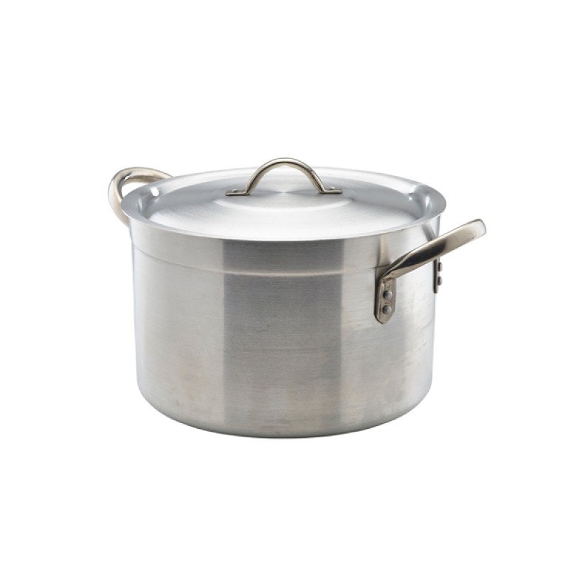 Aluminium Stewpan With Lid 14Litre Aluminium Stewpan With Lid 14Litre