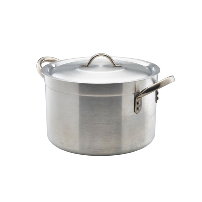 Aluminium Stewpan With Lid 18 Litre Aluminium Stewpan With Lid 18 Litre