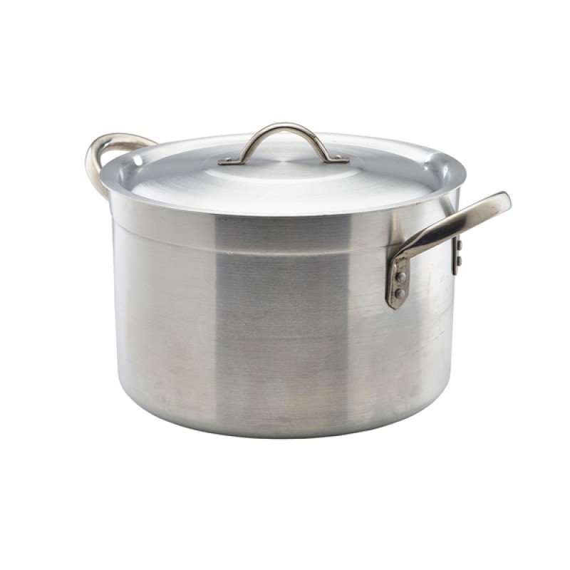 Aluminium Stewpan With Lid 24.5Litre Aluminium Stewpan With Lid 24.5Litre