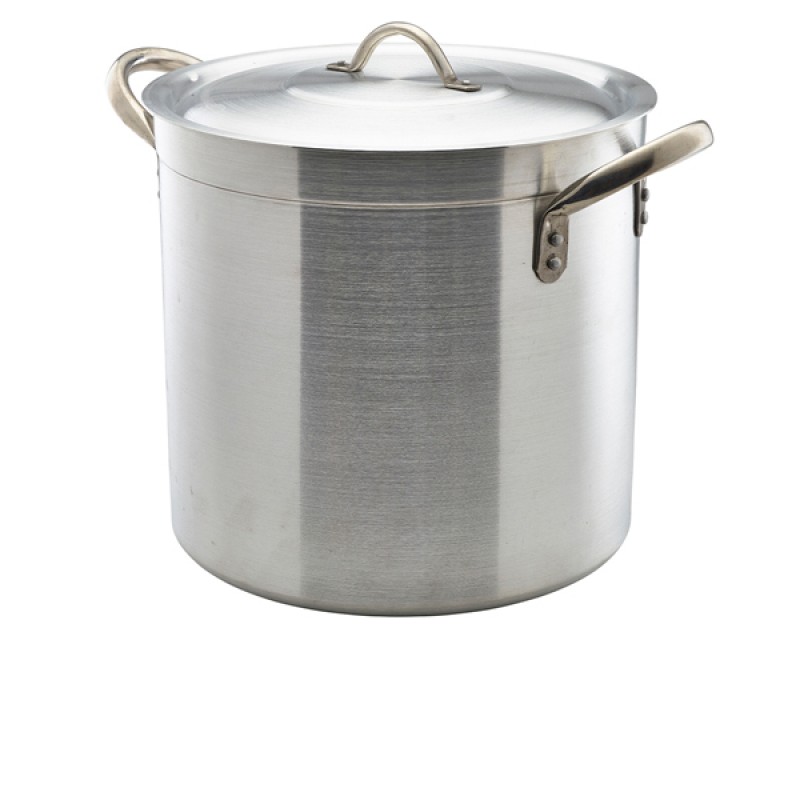 Aluminium Deep Stockpot With Lid 50Litre Aluminium Deep Stockpot With Lid 50Litre