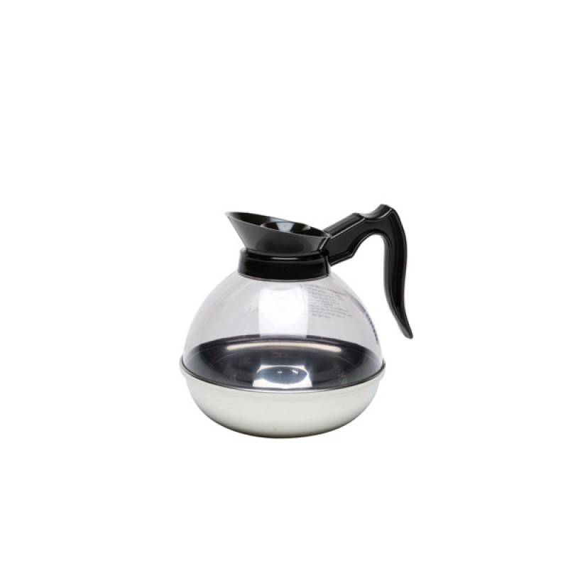 Coffee Decanter Clear Top/S/St.Base 1.9L/64oz Coffee Decanter Clear Top/S/St.Base 1.9L/64oz