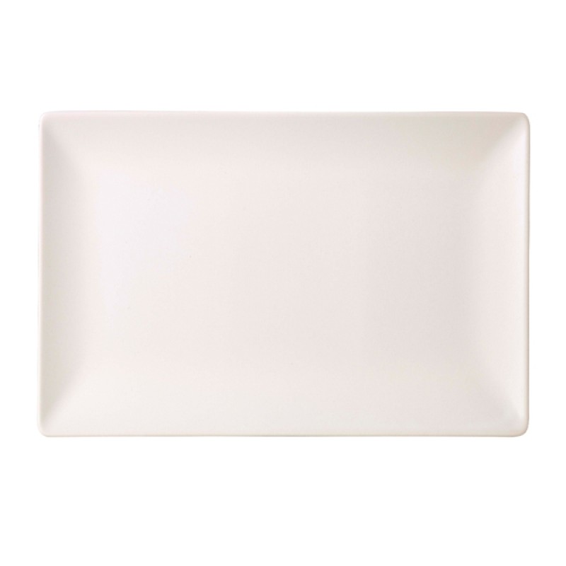 Luna Stoneware White Rectangular Plate 30 x 20cm/12 x 8 Luna Stoneware White Rectangular Plate 30 x 20cm/12 x 8