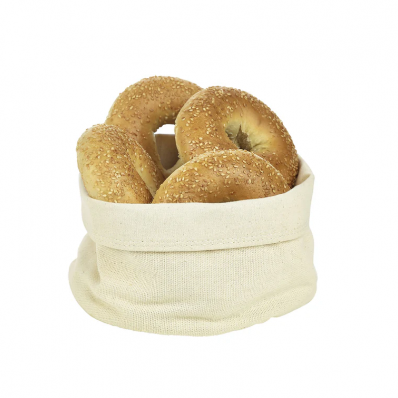 Cotton Bread Bag 20DiaX14cm(H) Cotton Bread Bag 20DiaX14cm(H)