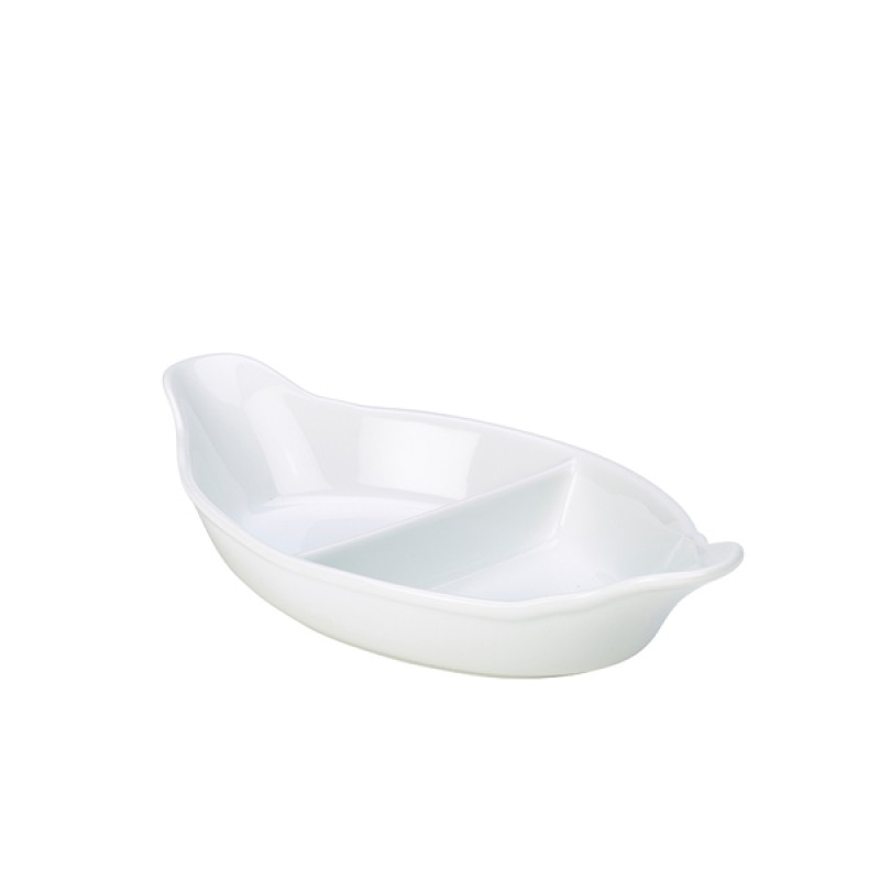 GenWare Divided Vegetable Dish 32cm/ 12.5 GenWare Divided Vegetable Dish 32cm/ 12.5