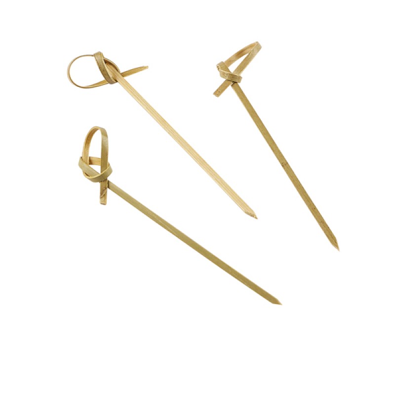 Bamboo Looped Skewers 9cm/3.5 Bamboo Looped Skewers 9cm/3.5