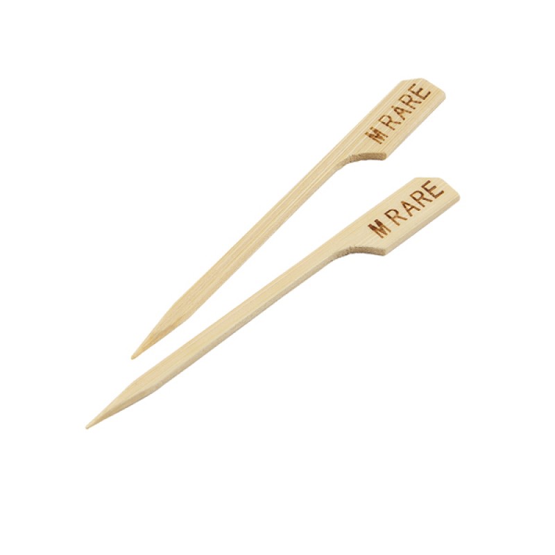 Bamboo Steak Markers 9cm/3.5 Bamboo Steak Markers 9cm/3.5