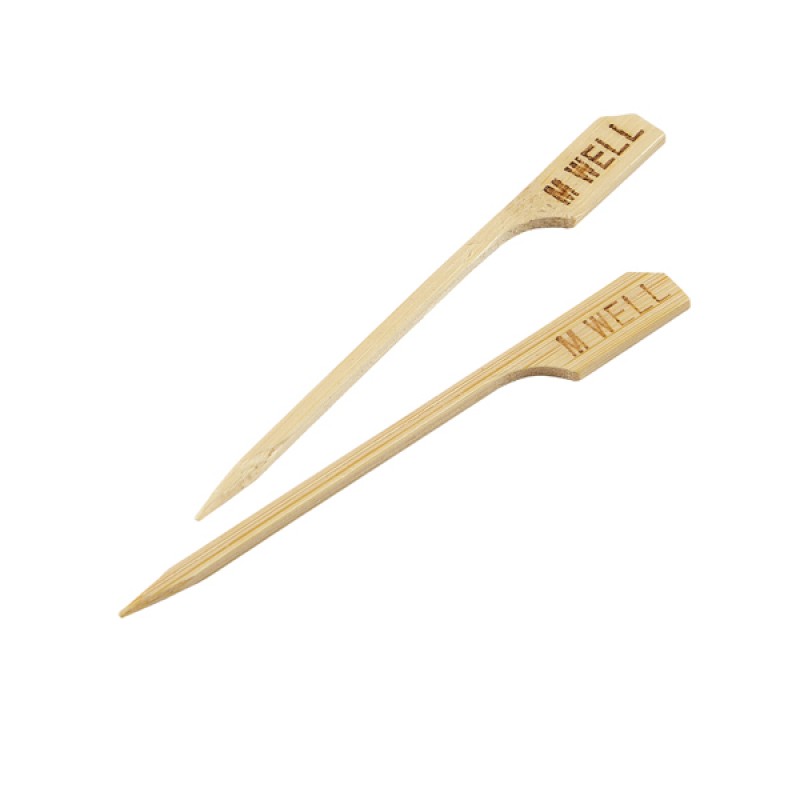 Bamboo Steak Markers 9cm/3.5 Bamboo Steak Markers 9cm/3.5