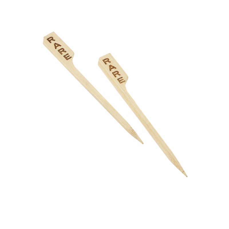 Bamboo Steak Markers 9cm/ 3.5 Bamboo Steak Markers 9cm/ 3.5
