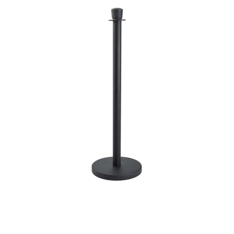 Genware Black Barrier Post Genware Black Barrier Post