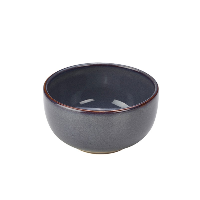 Terra Stoneware Rustic Blue Round Bowl 12.5cm Terra Stoneware Rustic Blue Round Bowl 12.5cm
