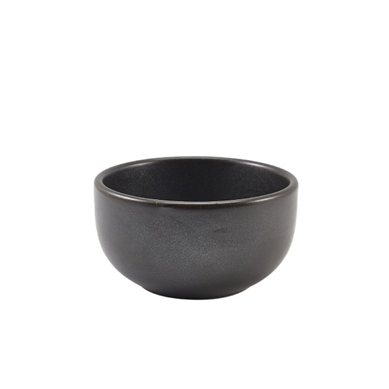 Terra Porcelain Black Round Bowl 11.5cm Terra Porcelain Black Round Bowl 11.5cm