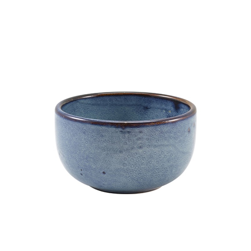 Terra Porcelain Aqua Blue Round Bowl 12.5cm Terra Porcelain Aqua Blue Round Bowl 12.5cm