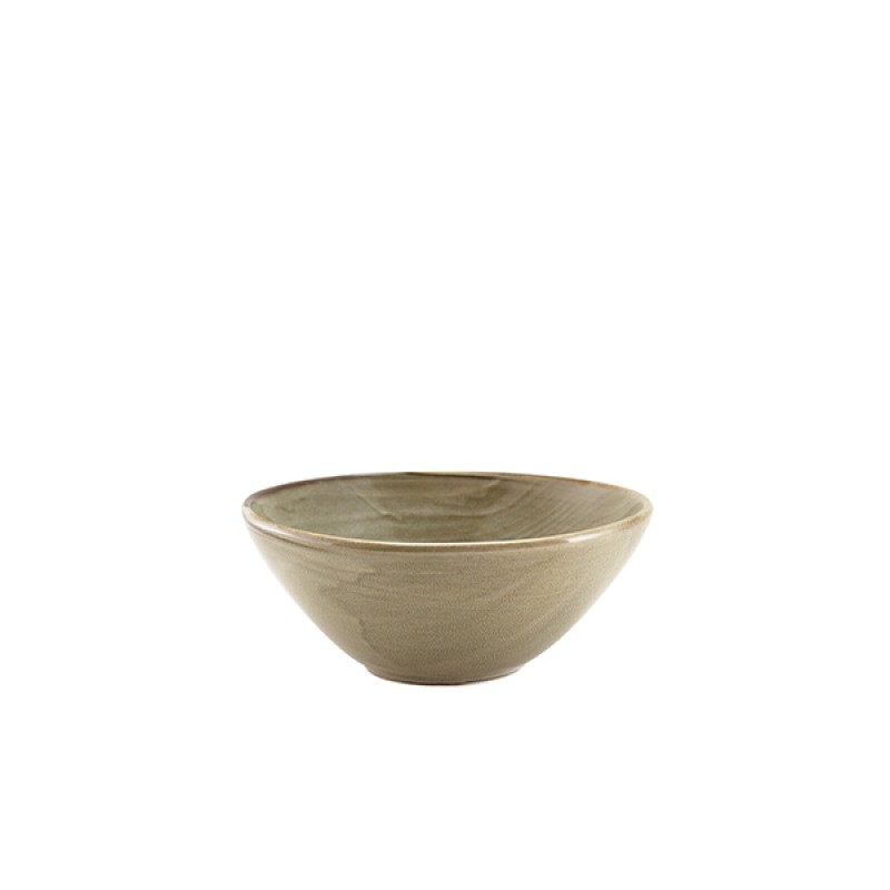 Terra Porcelain Grey Organic Bowl 16.5cm Terra Porcelain Grey Organic Bowl 16.5cm