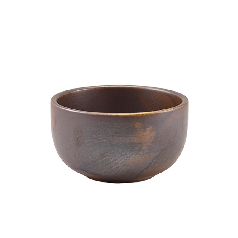 Terra Porcelain Rustic Copper Round Bowl 12.5cm Terra Porcelain Rustic Copper Round Bowl 12.5cm