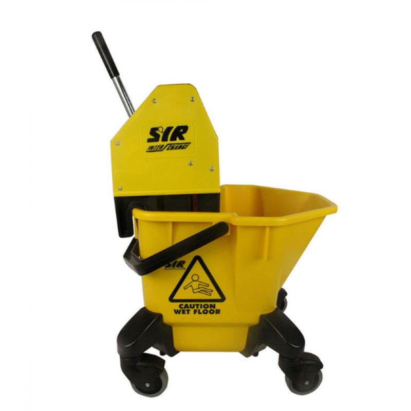 SYR Mop Bucket & Wringer YELLOW