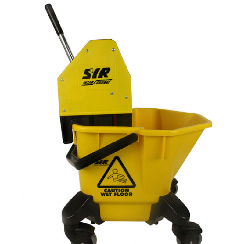SYR Mop Bucket & Wringer YELLOW SYR Mop Bucket & Wringer YELLOW