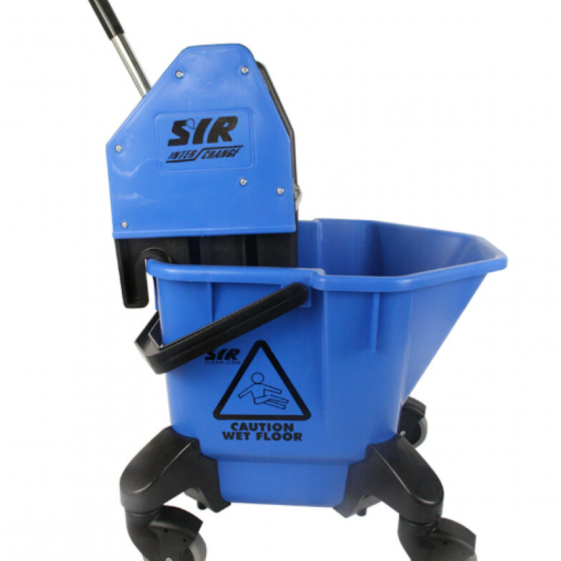 SYR Mop Bucket & Wringer BLUE SYR Mop Bucket & Wringer BLUE