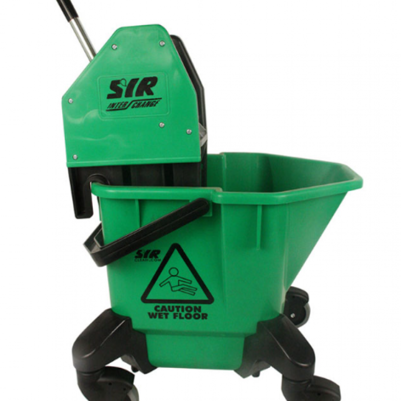 SYR Mop Bucket & Wringer GREEN SYR Mop Bucket & Wringer GREEN