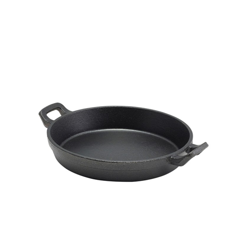 Cast Iron Round Eared Dish 18 x 3.4cm Cast Iron Round Eared Dish 18 x 3.4cm