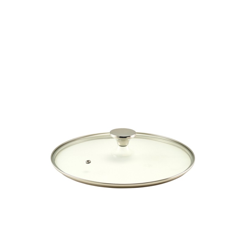 GenWare Glass Lid For Cast Aluminium Casserole Dish 28cm GenWare Glass Lid For Cast Aluminium Casserole Dish 28cm