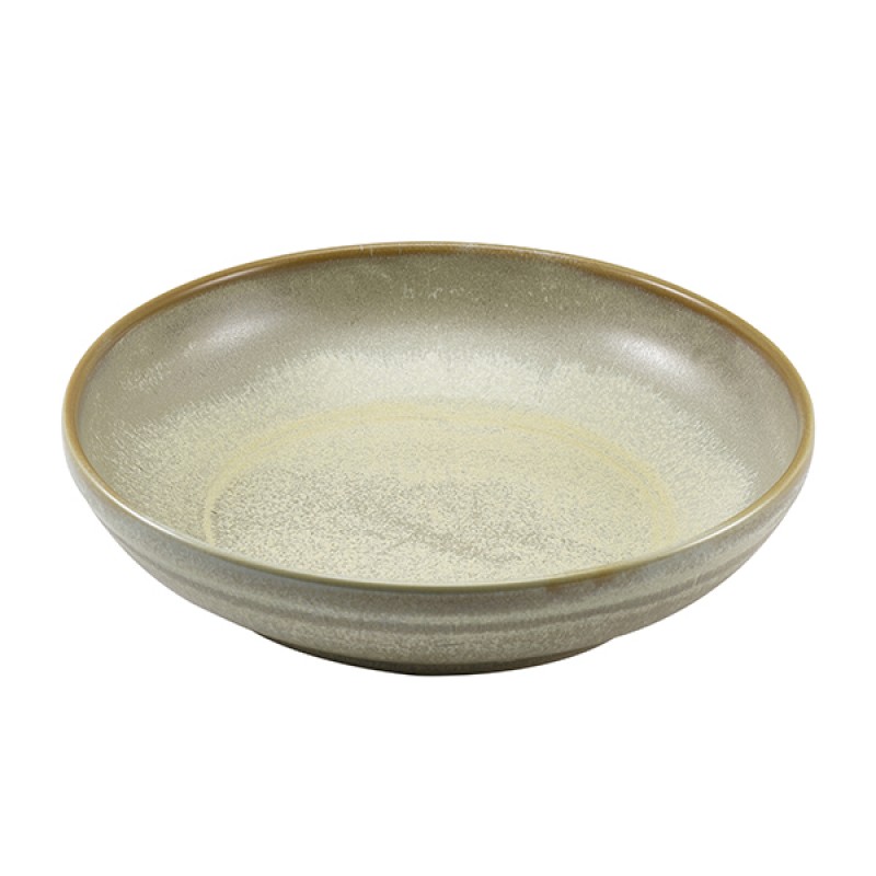 Terra Porcelain Matt Grey Coupe Bowl 27.5cm Terra Porcelain Matt Grey Coupe Bowl 27.5cm