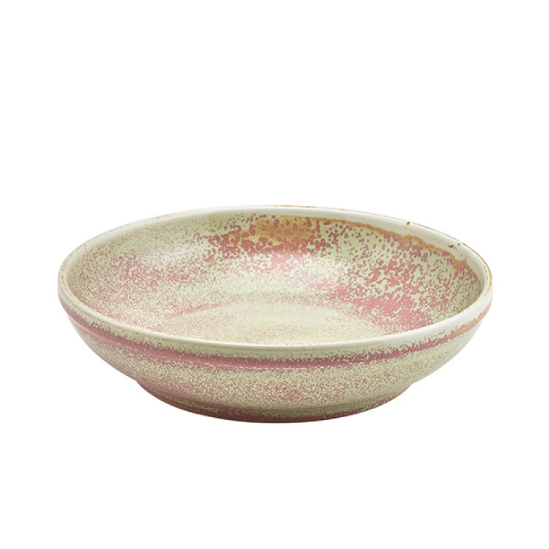 Terra Porcelain Rose Coupe Bowl 23cm Terra Porcelain Rose Coupe Bowl 23cm