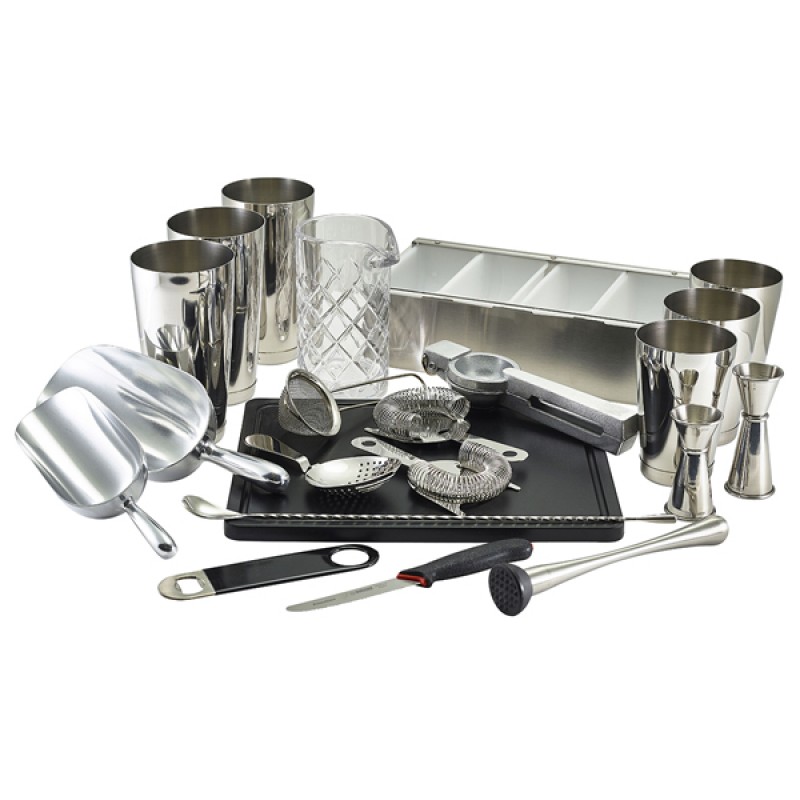Cocktail Bar Kit - 22 Piece Cocktail Bar Kit - 22 Piece