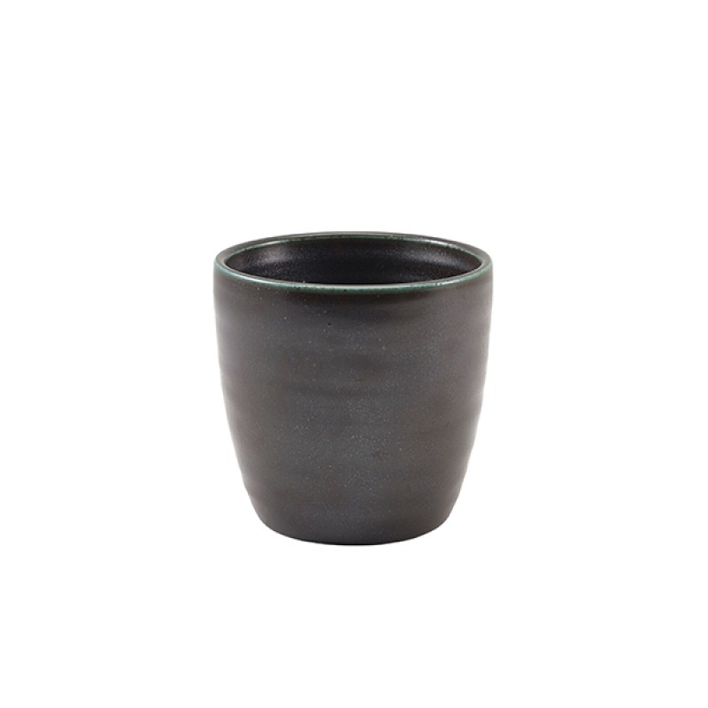 Terra Porcelain Black Chip Cup 30cl/10.5oz Terra Porcelain Black Chip Cup 30cl/10.5oz
