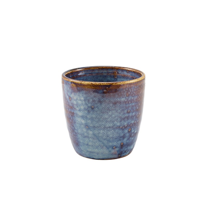 Terra Porcelain Aqua Blue Chip Cup 30cl/10.5oz Terra Porcelain Aqua Blue Chip Cup 30cl/10.5oz