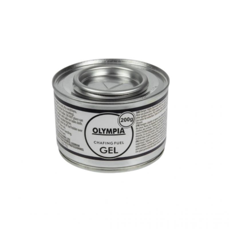 EDLP Olympia Chafing Gel Ethanol - 200g Tin 8.81oz (Pack 12)