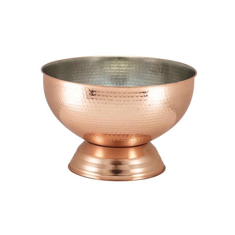 Hammered Copper Champagne Bowl 36cm Hammered Copper Champagne Bowl 36cm