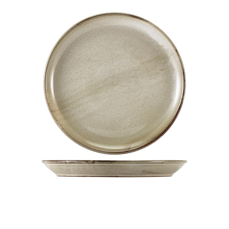 Terra Porcelain Grey Coupe Plate 27.5cm Terra Porcelain Grey Coupe Plate 27.5cm