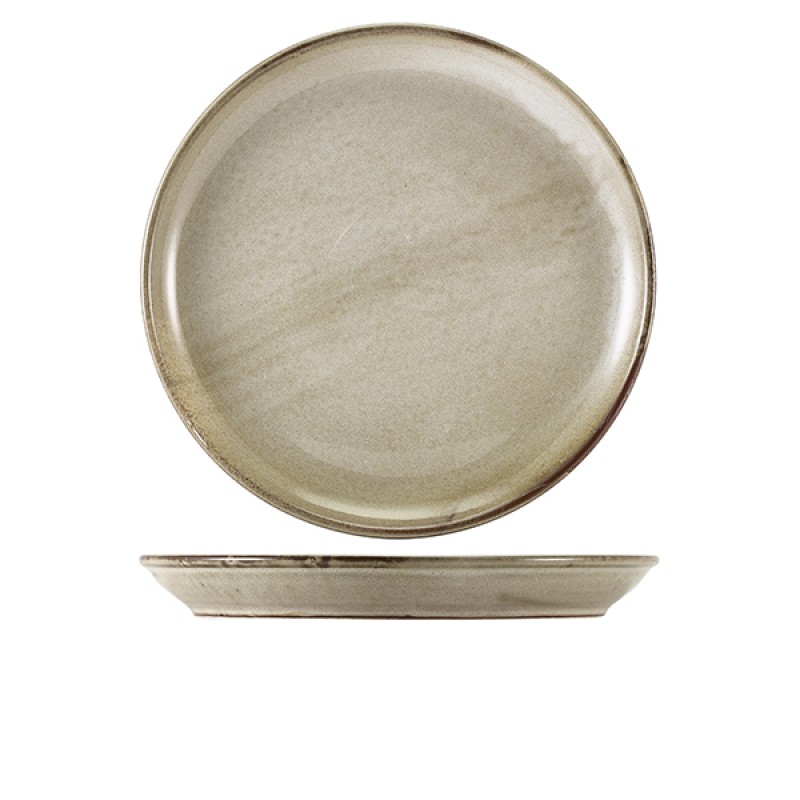 Terra Porcelain Grey Coupe Plate 30.5cm Terra Porcelain Grey Coupe Plate 30.5cm