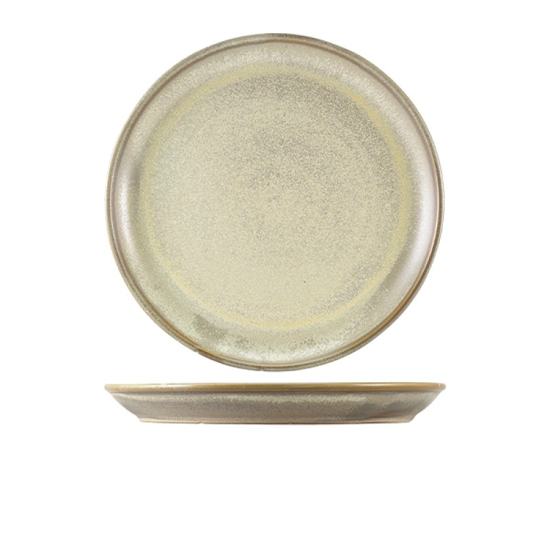 Terra Porcelain Matt Grey Coupe Plate 27.5cm Terra Porcelain Matt Grey Coupe Plate 27.5cm