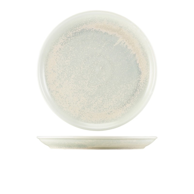 Terra Porcelain Pearl Coupe Plate 27.5cm Terra Porcelain Pearl Coupe Plate 27.5cm