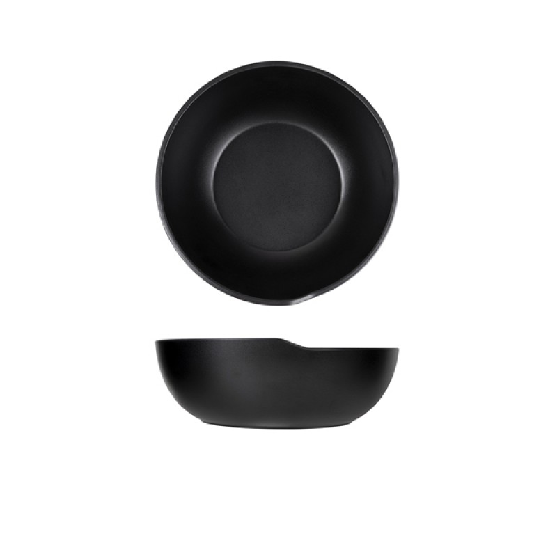 Black Copenhagen Round Melamine Bowl 20 x 7.5cm Black Copenhagen Round Melamine Bowl 20 x 7.5cm