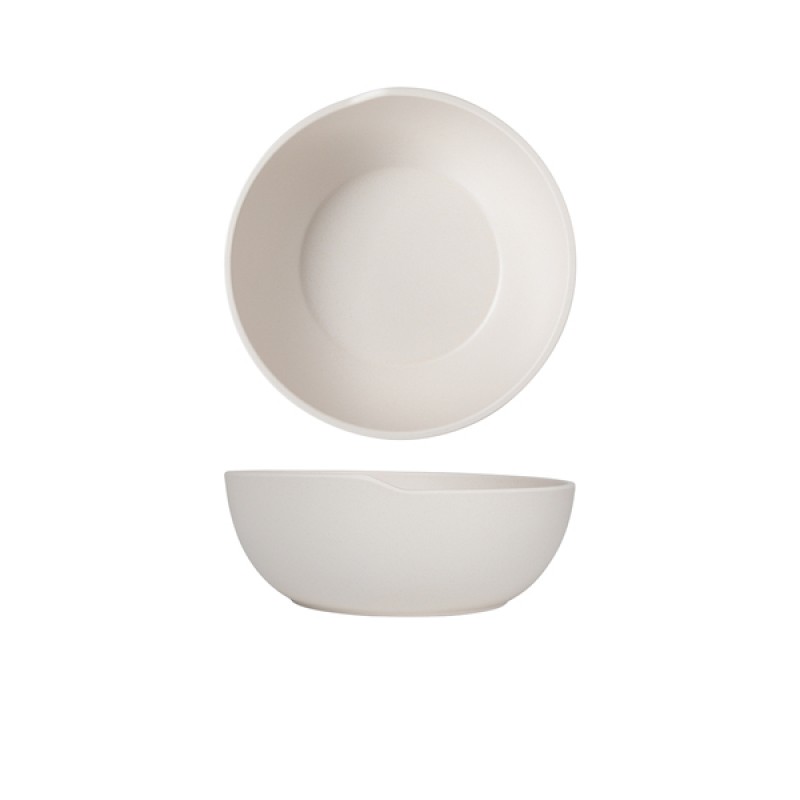 White Copenhagen Round Melamine Bowl 20 x 7.5cm White Copenhagen Round Melamine Bowl 20 x 7.5cm