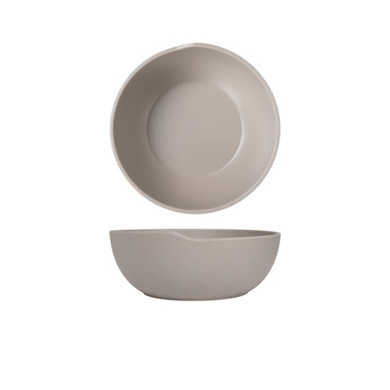 Sand Brown Copenhagen Round Melamine Bowl 20 x 7.5cm Sand Brown Copenhagen Round Melamine Bowl 20 x 7.5cm