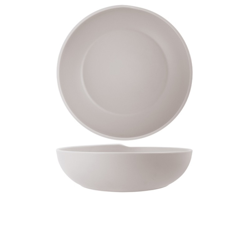 White Copenhagen Melamine Bowl 28 x 7.5cm White Copenhagen Melamine Bowl 28 x 7.5cm