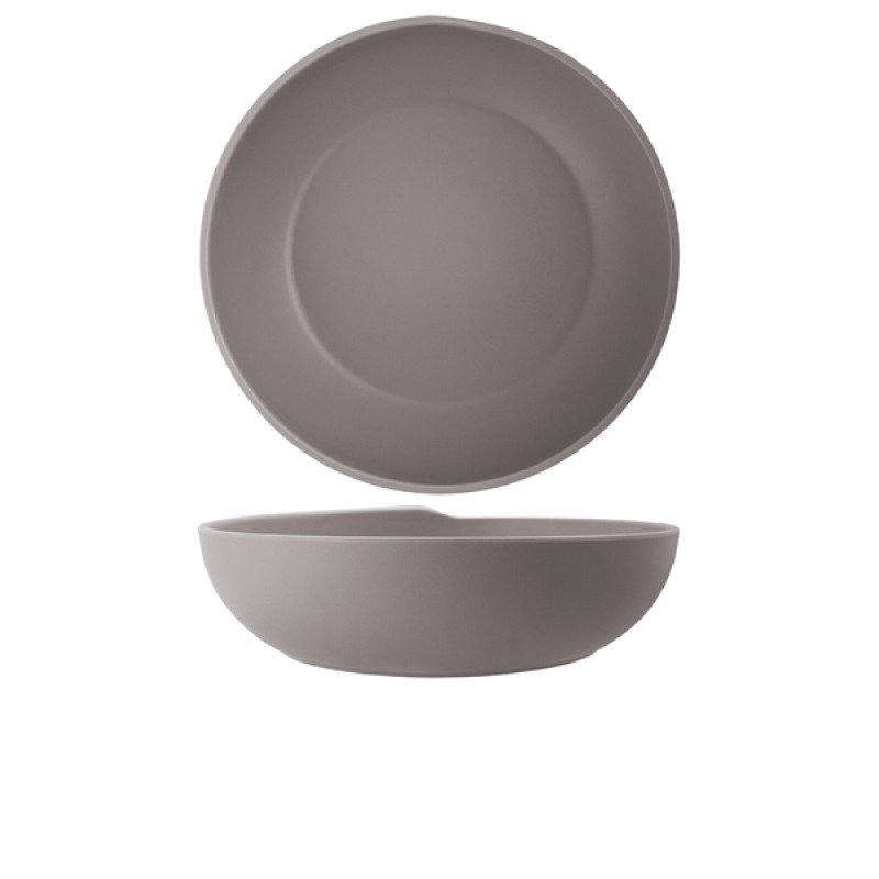 Sand Brown Copenhagen Melamine Bowl 28 x 7.5cm Sand Brown Copenhagen Melamine Bowl 28 x 7.5cm