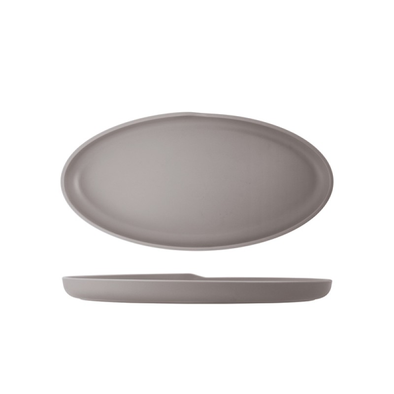 Sand Brown Copenhagen Oval Melamine Dish 40 x 20cm Sand Brown Copenhagen Oval Melamine Dish 40 x 20cm