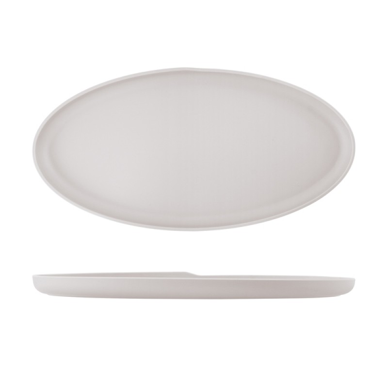 White Copenhagen Oval Melamine Dish 55 x 27.5cm White Copenhagen Oval Melamine Dish 55 x 27.5cm
