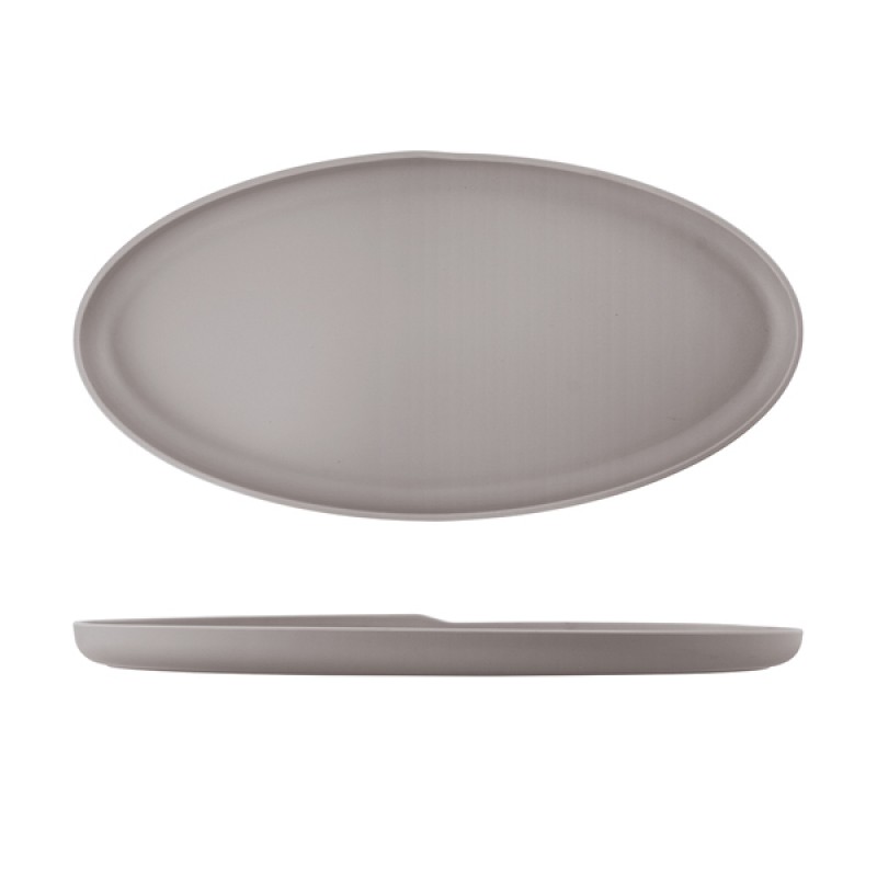 Sand Brown Copenhagen Oval Melamine Dish 55 x 27.5cm Sand Brown Copenhagen Oval Melamine Dish 55 x 27.5cm