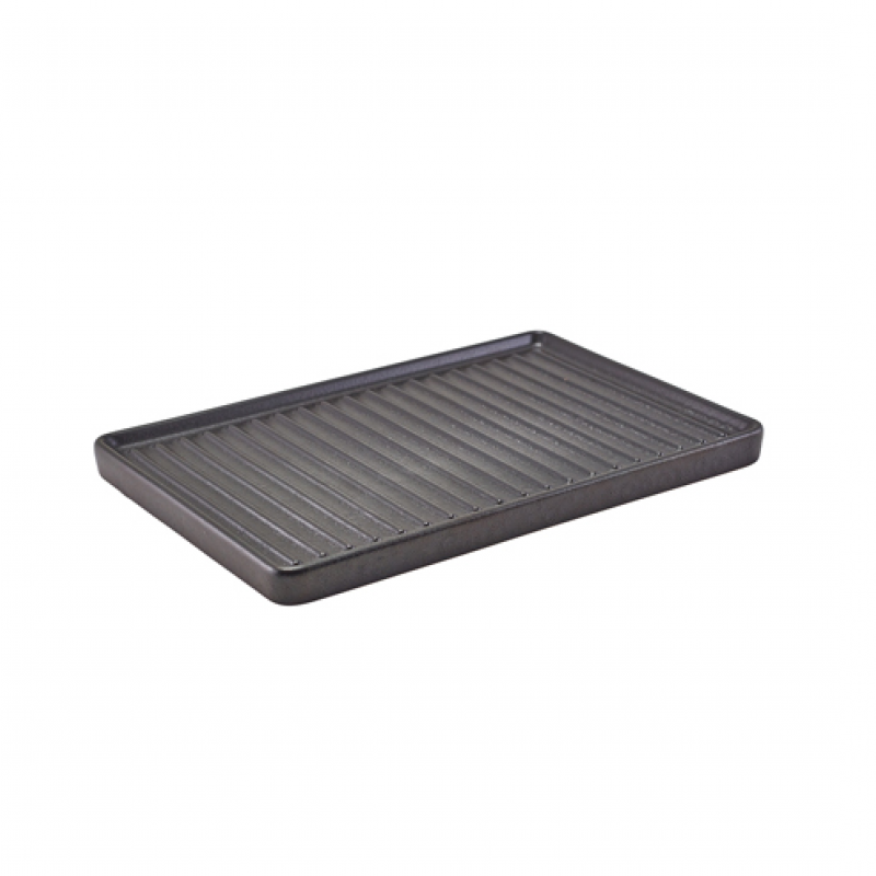 Forge Stoneware Griddle Plate 21.5 x 15cm