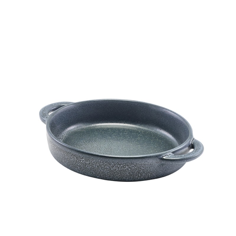 Forge Graphite Stoneware Round Dish 14.5 x 13 x 3cm Forge Graphite Stoneware Round Dish 14.5 x 13 x 3cm
