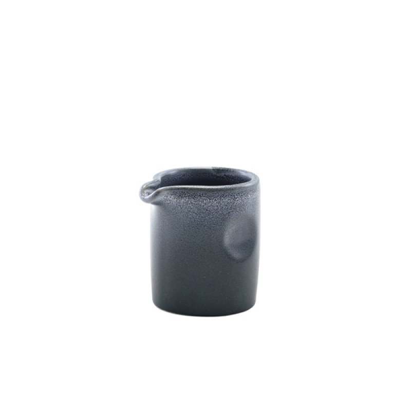 Forge Graphite Stoneware Pinched Jug 9cl/3.2oz Forge Graphite Stoneware Pinched Jug 9cl/3.2oz