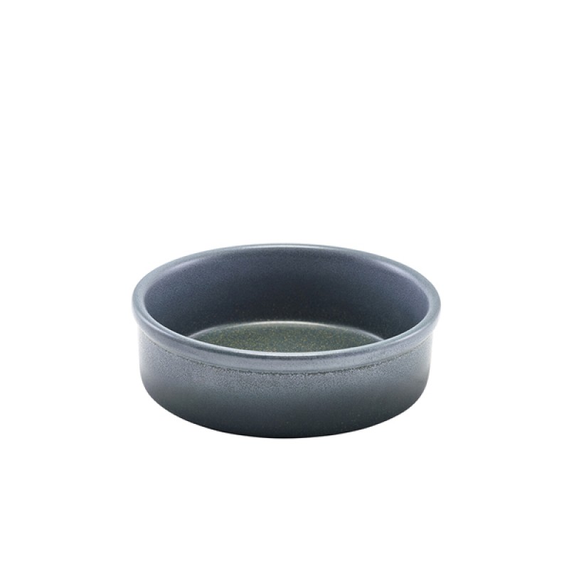 Forge Graphite Stoneware Tapas Dish 14.5cm Forge Graphite Stoneware Tapas Dish 14.5cm