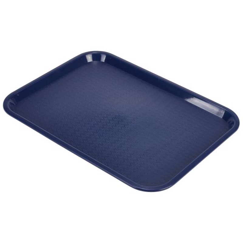 Fast Food Tray Blue Medium Fast Food Tray Blue Medium