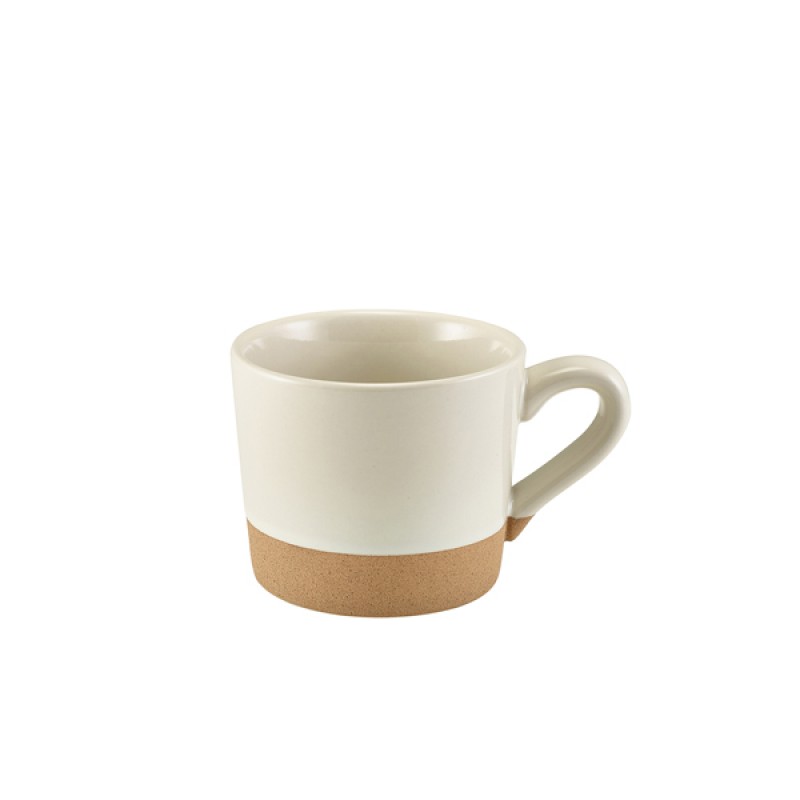 GenWare Kava White Stoneware Coffee Cup 28.5cl/10oz GenWare Kava White Stoneware Coffee Cup 28.5cl/10oz