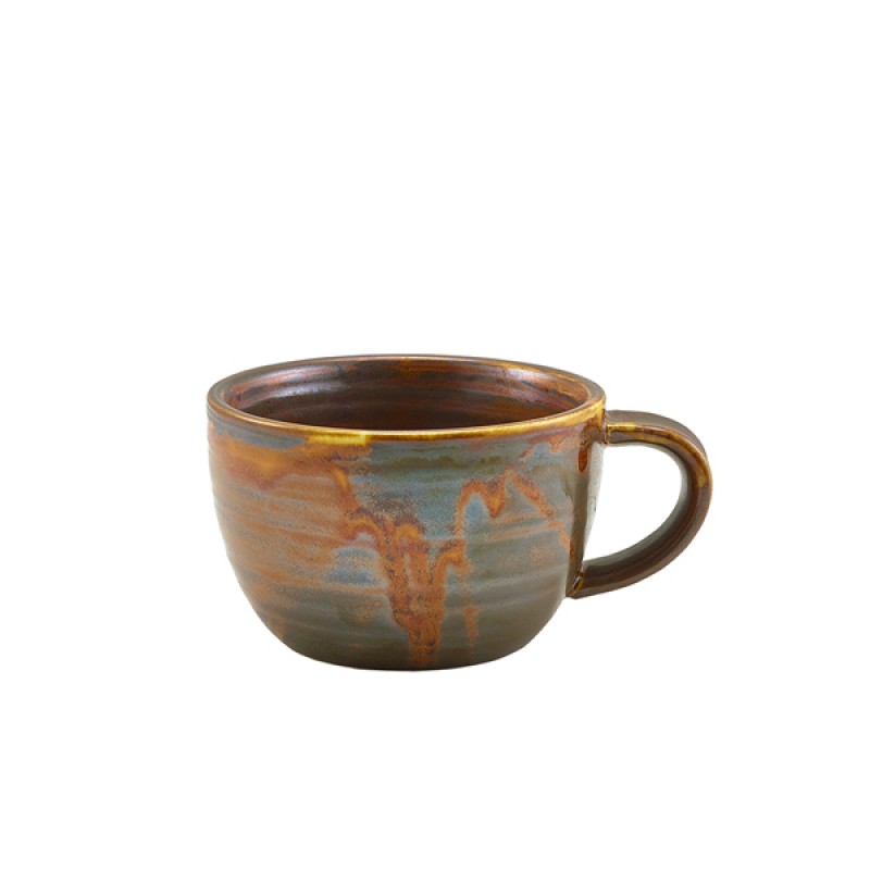 Terra Porcelain Rustic Copper Coffee Cup 22cl/7.75oz Terra Porcelain Rustic Copper Coffee Cup 22cl/7.75oz